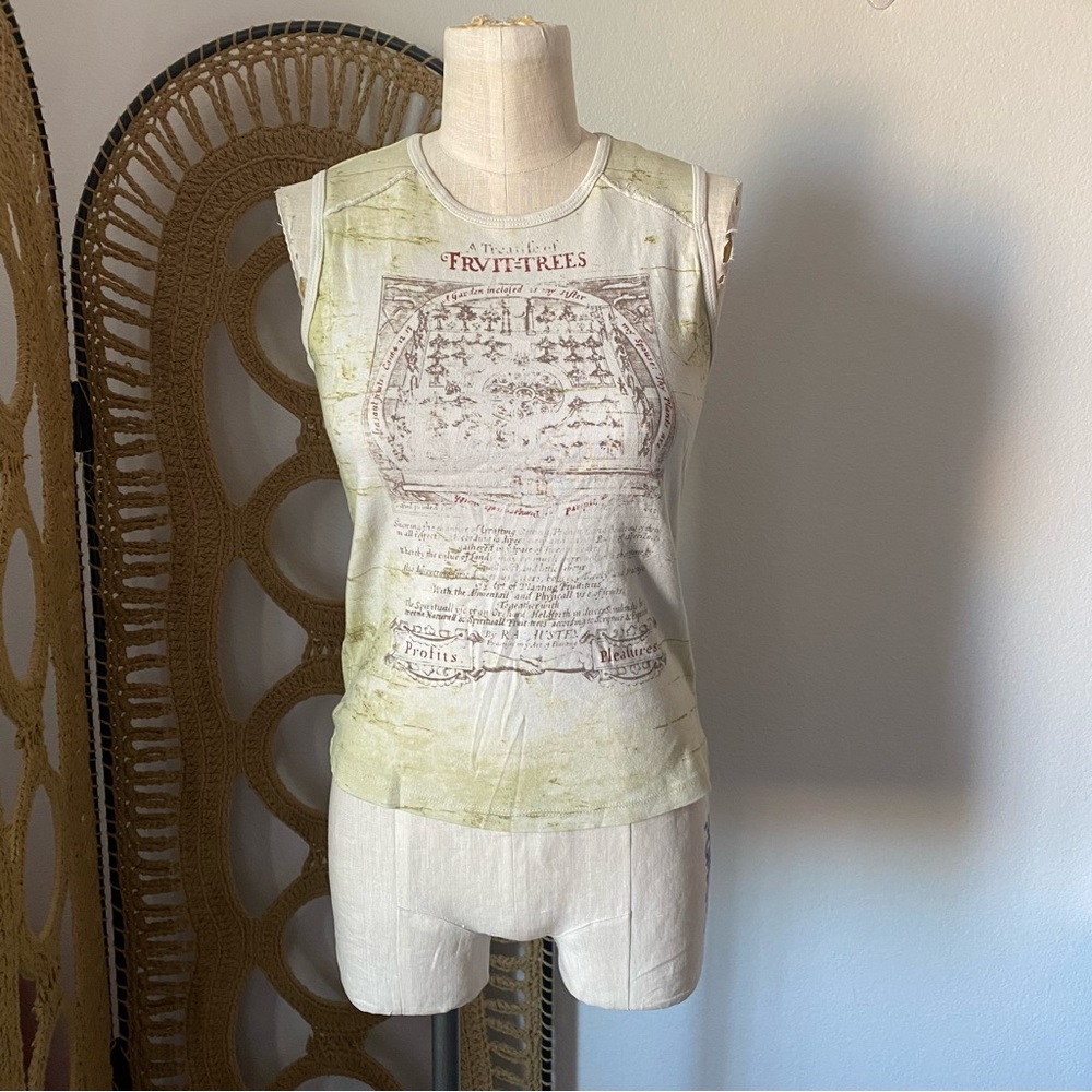 Y2K Printed Top